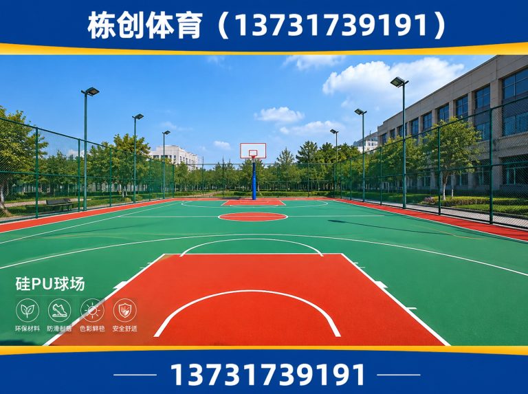 南皮县硅PU球场展示图